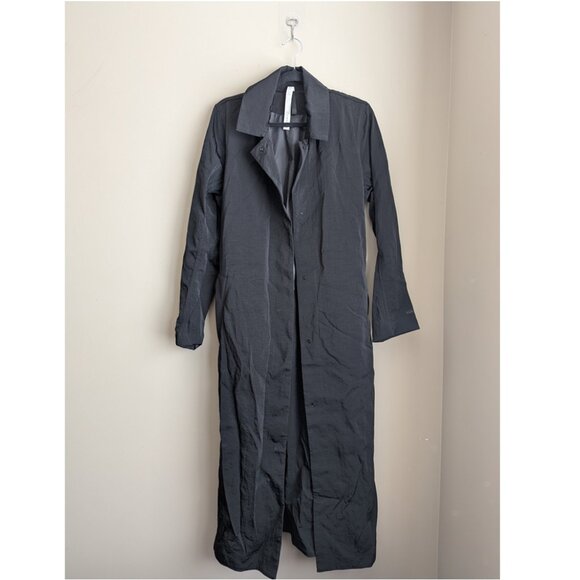 lululemon athletica Black Trench Coat - Picture 8 of 15